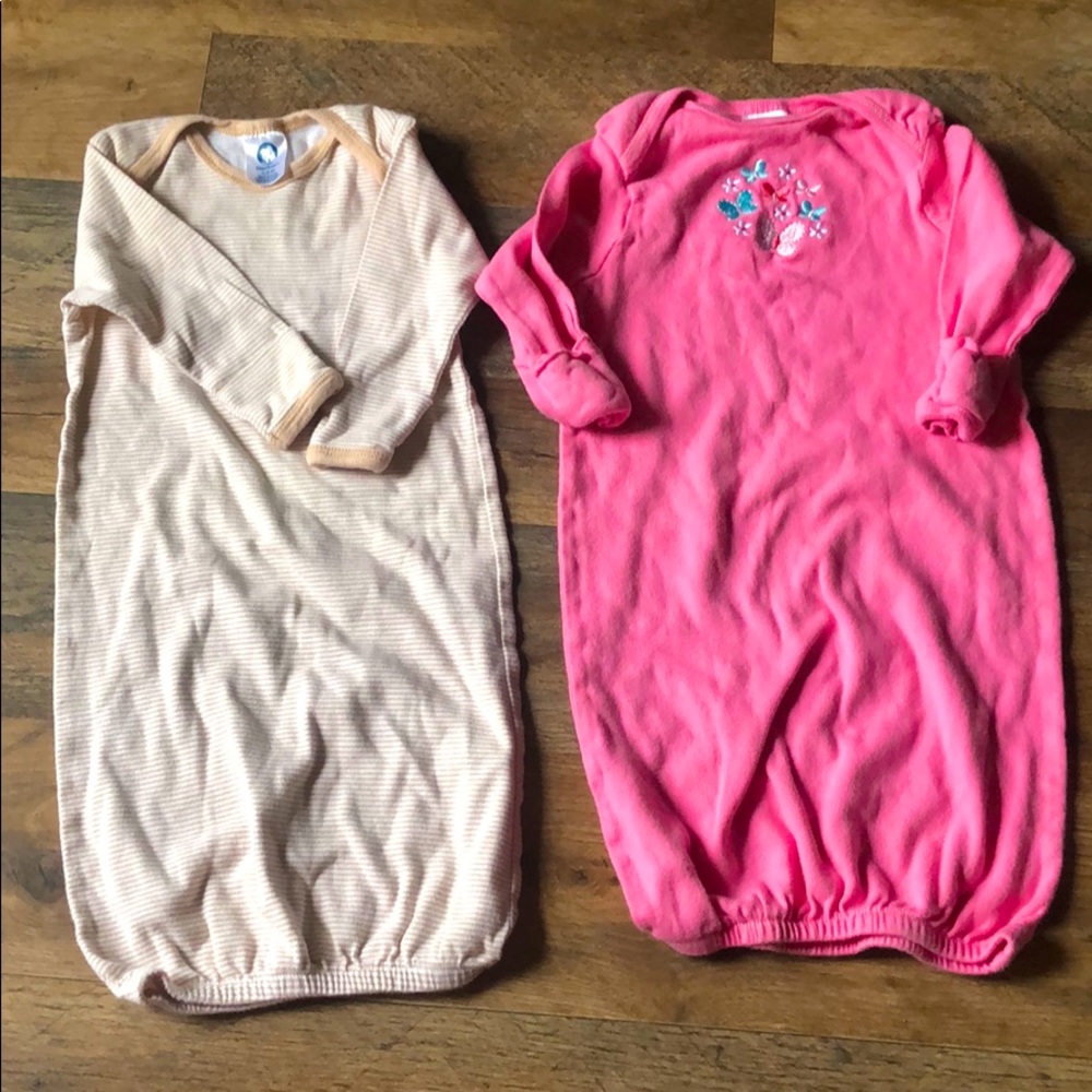 0-6 month gowns